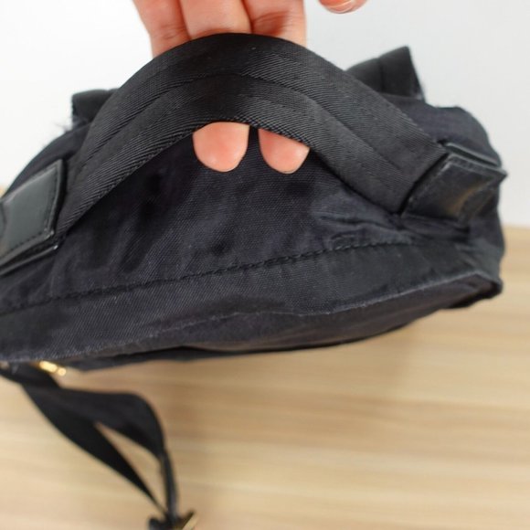 MARC JACOBS Bag Adult Black Backpack Medium Nylon Travel Lightweight DEFECTS - Picture 13 of 16